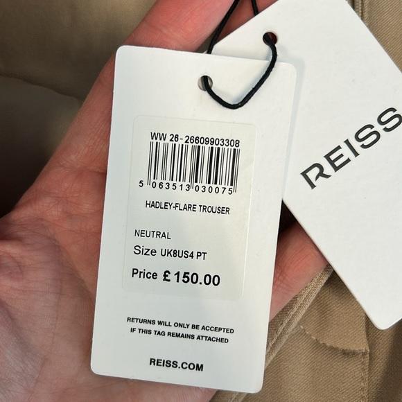 Reid’s Hadley flare trousers Z - Picture 3 of 4